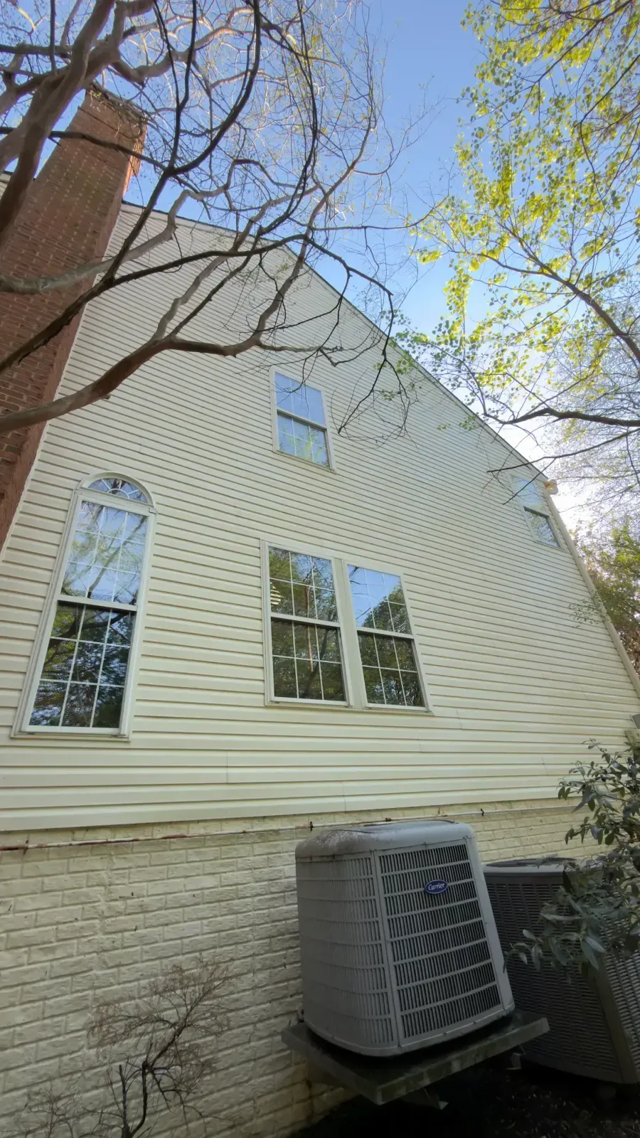 Siding after professional pressure washing in Silver Spring, MD